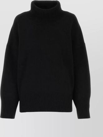 Chlo&eacute; drop shoulders oversized cashmere sweater