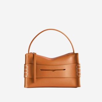J.W.Anderson Jw Anderson Leather Loafer Bag With Logo