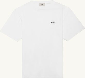 Autry T-SHIRT IN COTONE CON LOGO RICAMATO DONNA