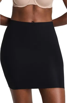 Spanx SPANXshape Slip Skirt in Very Black at Nordstrom, Size X-Large