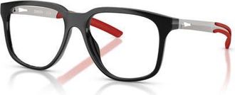 Ferrari 56mm Rectangle optical glasses in Black at Nordstrom