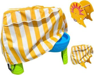No Brand Funda Protectora Para Mesa De Juegos Acu&aacute;ticos Infantiles, Especialmente Dise&ntilde;ada Para Mesas De Juegos Acu&aacute;ticos, Amarilla
