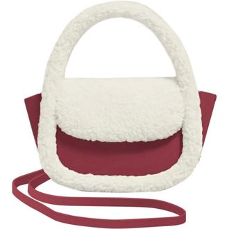 MC2 Saint Barth Handbags, female, Red, ONE SIZE, Gilda Mutton Suede