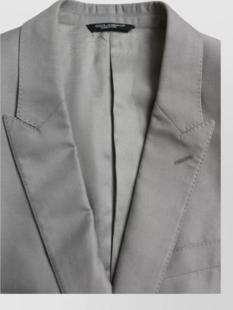 Dolce & Gabbana wool silk single-breasted blazer
