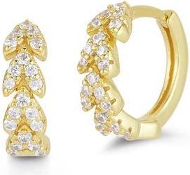 Glaze Jewelry 14K Gold Plated Silver Huggie Hoop Earrings at Nordstrom Rack