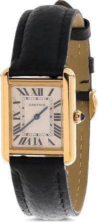 Cartier 2004-2021 Gold Tank Solo 31 mm - Wit