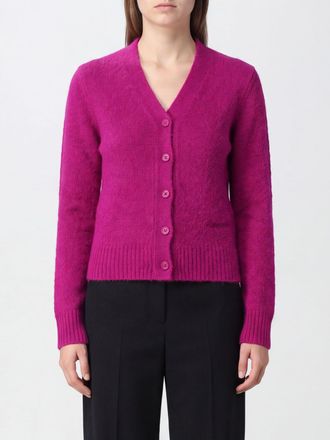 Ami Slim Fit V-Neck Alpaca Blend Cardigan