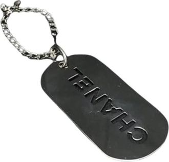 Chanel Pre-owned Key Chain - Dames - Vintage Accessoires - Grijs - ONE Size - Vintage