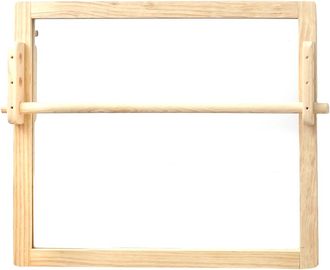 Really Nice Things Espejo de madera de pino en color natural Montessori