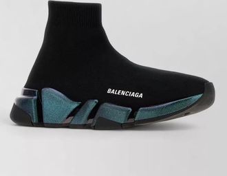 Balenciaga stretch fabric high-top sneakers