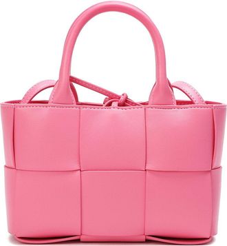 Tiffany & Fred Smooth Leather Top Handle Shoulder Bag