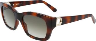 Ferragamo Ferragamo Womens 53 mm Tortoise Sunglasses