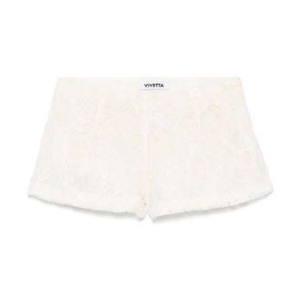 Vivetta Short Shorts, female, Beige, Size: XS Short Shorts