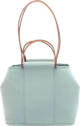 Herm&egrave;s Pre-owned Hermes Toile Cabag Elan PM VT5ZAROBXXMGKSQ1