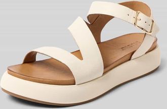 Inuovo Sandalette aus Leder in Offwhite, Gr&ouml;&szlig;e 36