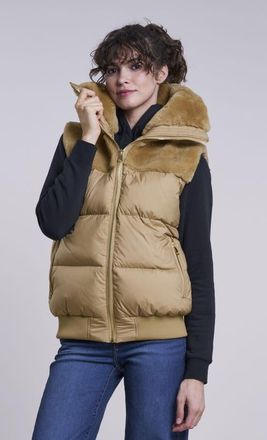 Blue Duck Down Vest in Camel at Nordstrom, Size X-Large