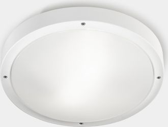 Leds - C4 Plafon De Techo Ip66 Basic Led 21.4w Sw 2700-3200-4000k On-off Gris Urbano 2606lm