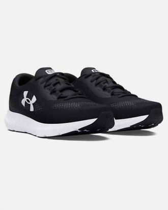 Under Armour Mens Charged Rogue 4 Shoes In Black/ White