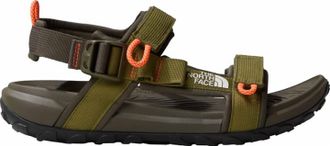 The North Face Mens Explore Camp Sandals In Forest Olive/taupe