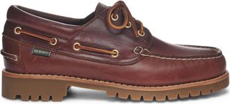 Sebago Acadia Premium Moc Toe Leather Boat Shoes