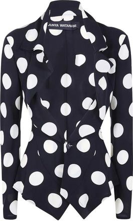 Comme Des Gar&ccedil;ons Crop Blazer Jacket