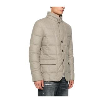 Fay Heren, Jassen, Grijs, Maat: XL Viscose