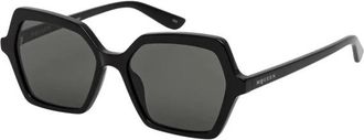 Alexander McQueen Am 0537S Zonnebril - Dames - Zonnebrillen - Zwart - 54 MM - Accessoires