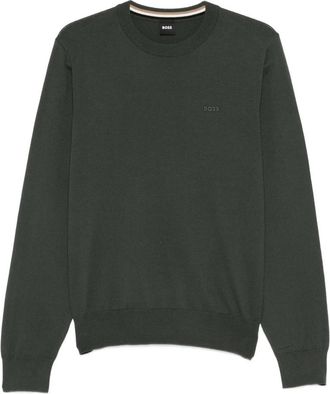 HUGO BOSS Upacas Sweatshirt - Heren - Sweatshirts - Groen - L - Hoodies & sweatvesten
