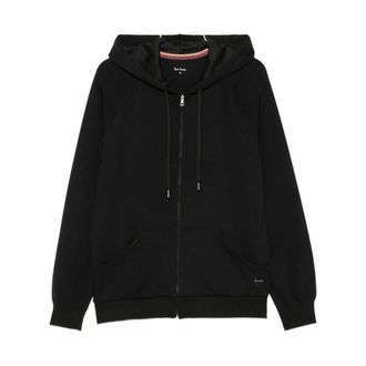 Paul Smith Sudadera con cremallera y capucha - Sweatshirts & Hoodies - Hombre - Negro - XL