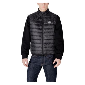 Emporio Armani Turtleneck Sleeveless Gilet - Heren - Winterjassen - Zwart - 3XL - Jassen