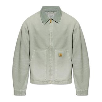 Carhartt Work in Progress Arcan Jacket - Heren - Spijkerjassen - Groen - S - Katoen - Jassen