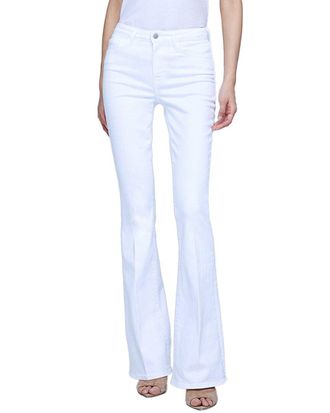L'agence LAgence Bell High-Rise Flare Blanc Jean