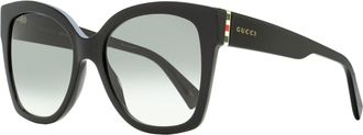 Gucci GG0459S Square Frame Sunglasses - Black