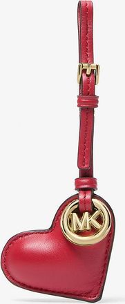 Michael Kors Puffy Heart Leather Bag Charm