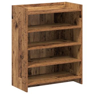 vidaXL Armario Zapatero Madera Envejecida 73,5 X 36 X 92 Cm Vidaxl