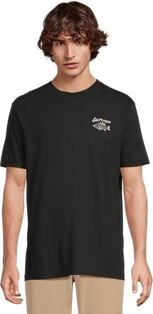 Salty Crew Tackle Shop Shortsleeve T-Shirts Mens T Shirt Black : LG, Cotton