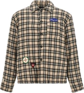 Song for the Mute Workman Jacket - Heren - Jassen - Beige - Maat: L Katoen