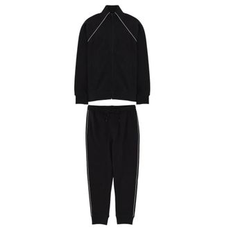 HUGO BOSS Conjunto de ch&aacute;ndal de mezcla de algod&oacute;n - Sport - Hombre - Negro - M