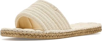 Roxy Shoresoft SLD Womens Sandals Woven Cream : 10 M, Faux Leather