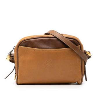 Loewe Pre-owned LOEWE Leather Anagram Crossbody Ladies OZUZM6ELAIIZLEV0