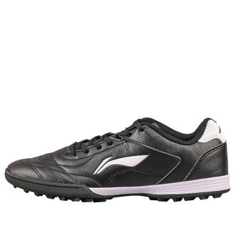 Li-Ning Training Soccer Shoes TF Black White ASTQ011-2