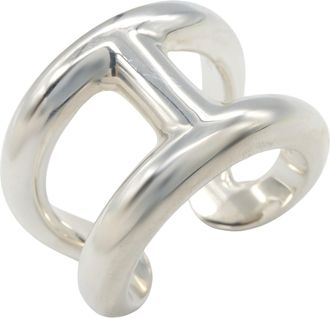 Hermès Silver Silver 925 Band Ring (Pre-Owned)