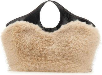 Gianni Chiarini Infinity Handtas - Dames - Handtassen - Beige - ONE Size - Leer - Tassen