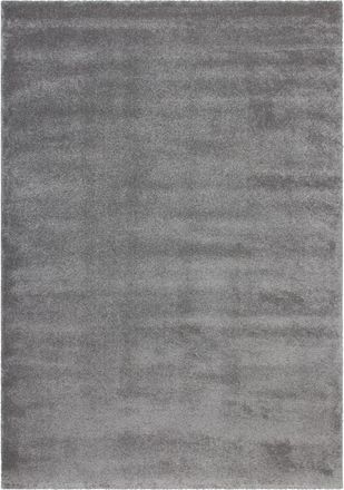 LALEE Design Hochflor Teppich Softtouch - Silver