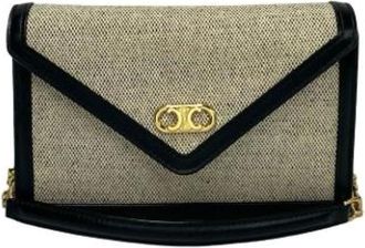Celine Pre-owned Cross Body Bags, female, Beige, Size: ONE SIZE Pre-owned Canvas celine-bags