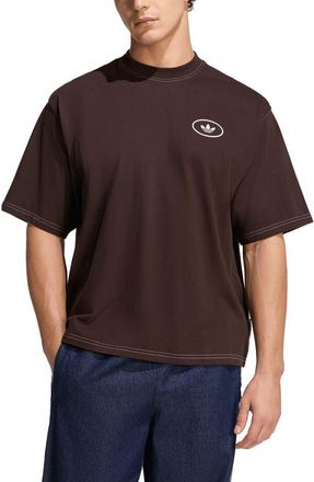 adidas Shoemaker Loose Fit Graphic T-Shirt in Aurora Coffee// at Nordstrom, Size Xx-Large R