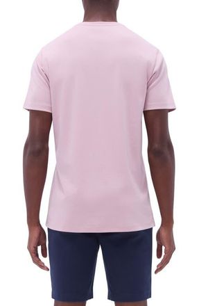 Bugatchi Holden Pima Cotton T-Shirt in Dusty Pink at Nordstrom, Size Xx-Large