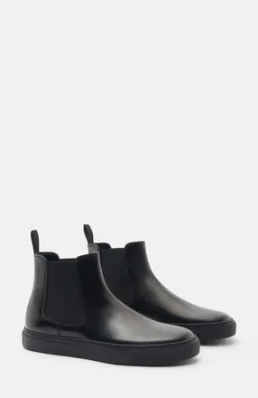 Scarosso Tommaso Sneakers in Intense Black - Calf at Nordstrom, Size 42.5