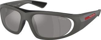 Prada PS B03S 16X7W1 Mens Sunglasses Grey Size 57