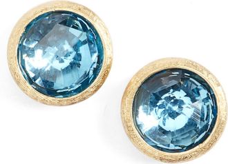 Marco Bicego Jaipur Semiprecious Stone Stud Earrings in Yellow Gold at Nordstrom